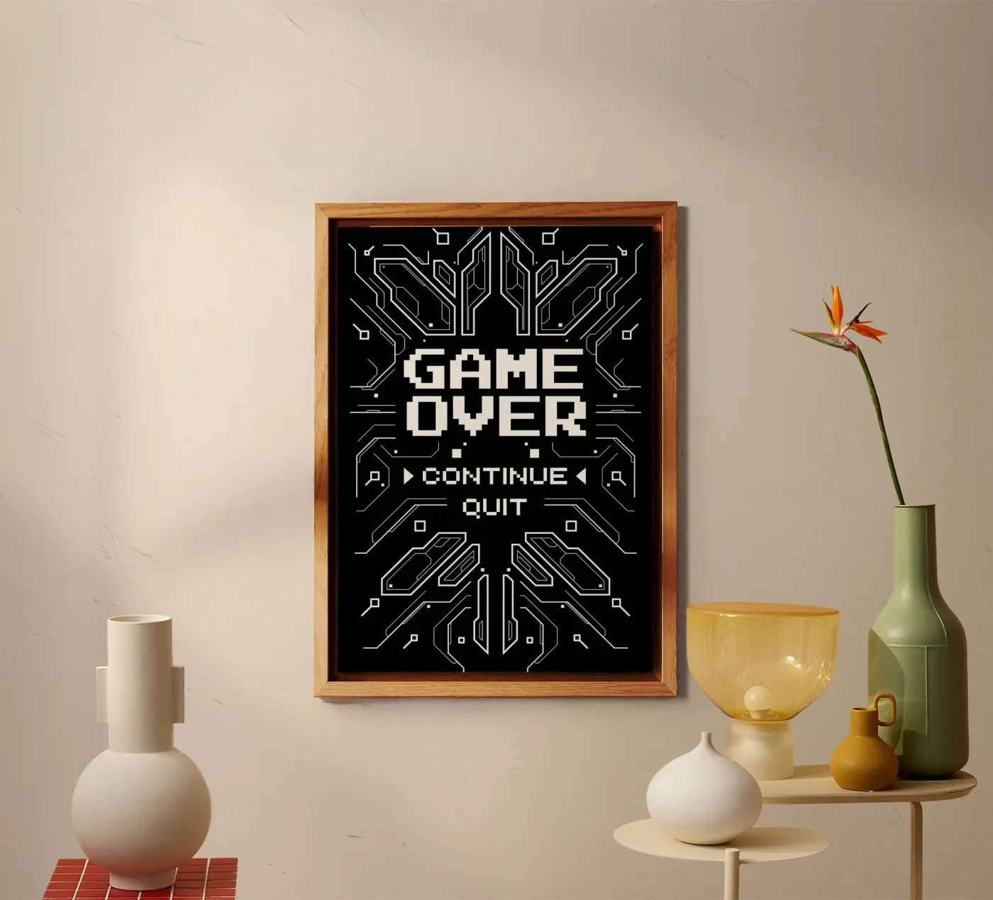 Game Over pannello forex da Delaplane