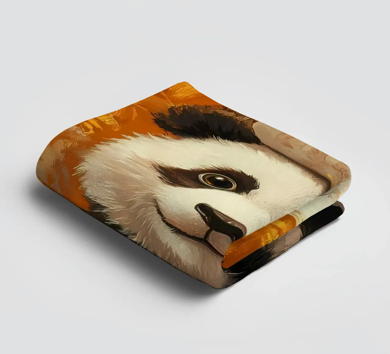 Panda with Toilet Paper towel by Ginnery