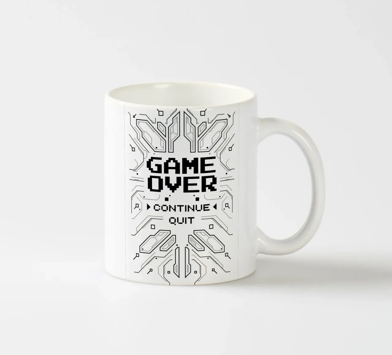 Game Over tazza in ceramica da Delaplane