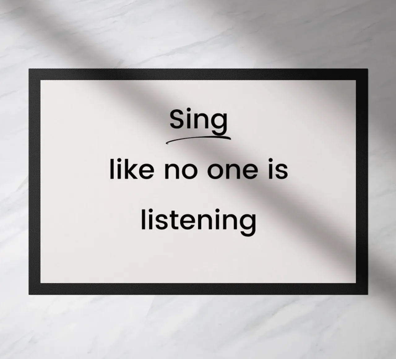 Sing like No One Is Listening zerbino da Studio One