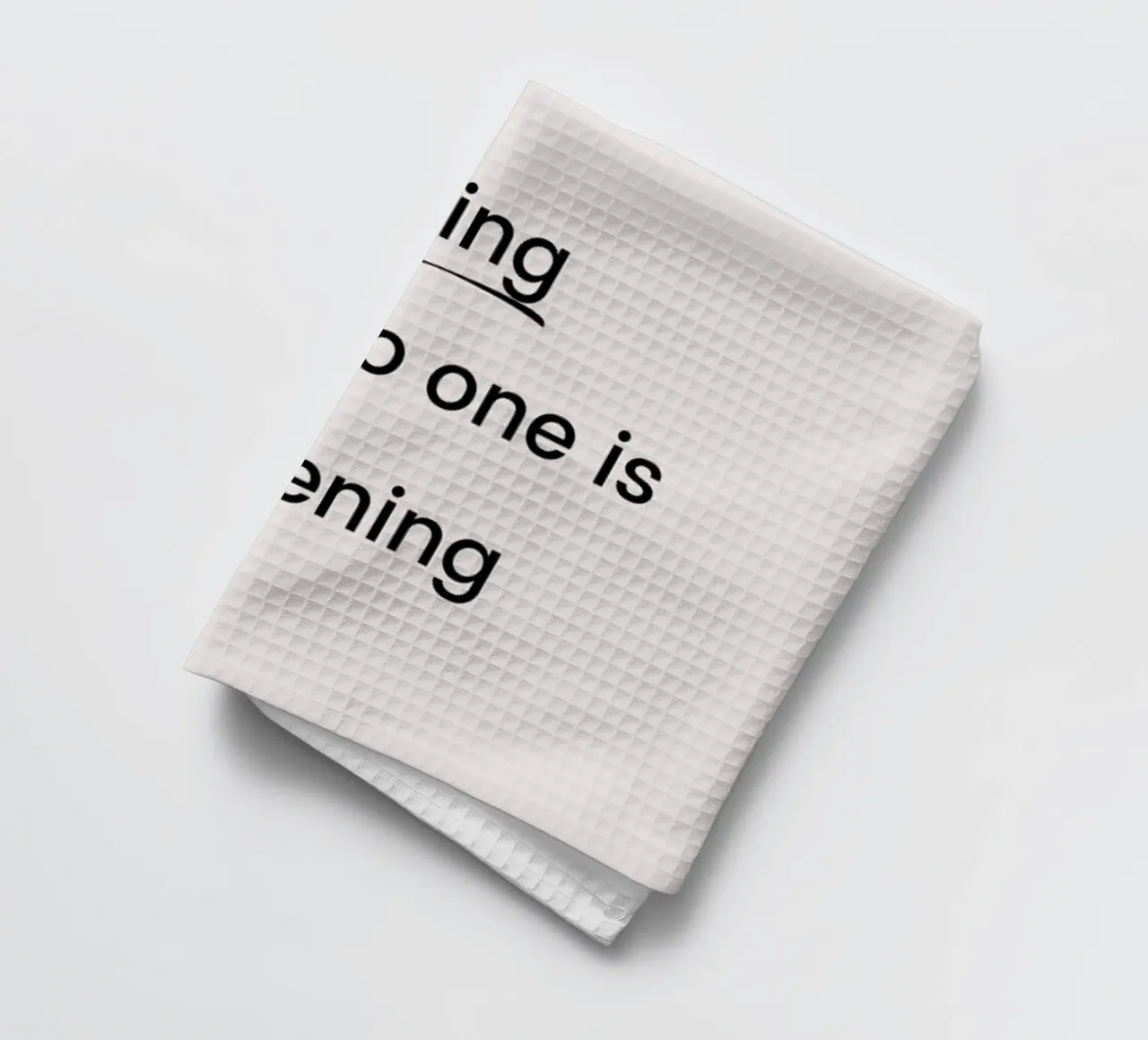 Sing like No One Is Listening canovaccio da cucina da Studio One