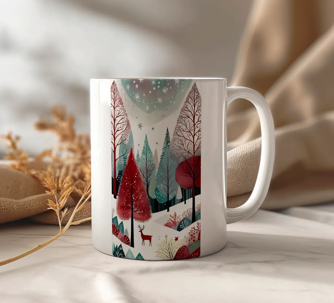 Poster minimalista 178 tazza in ceramica da Kadynce
