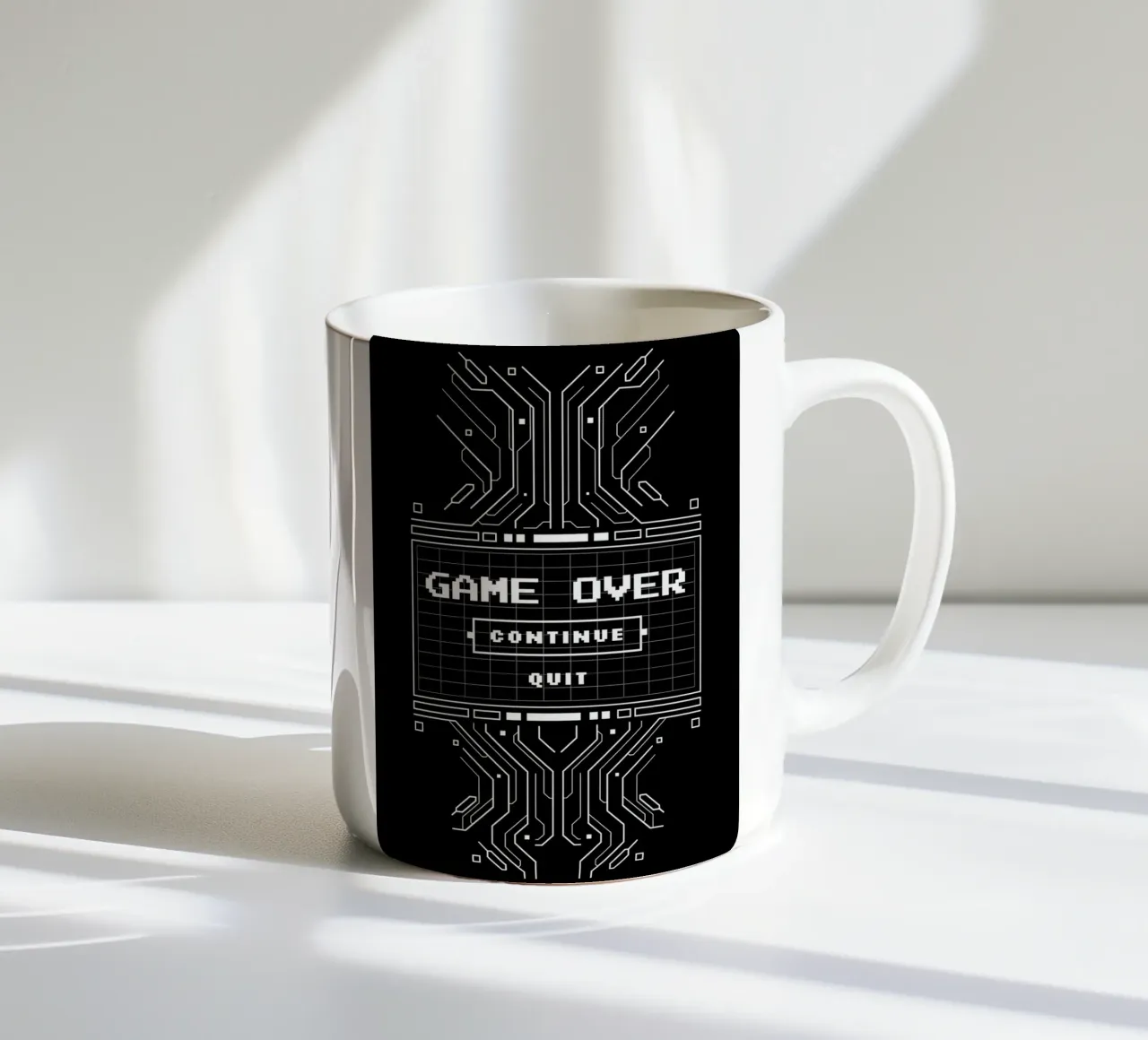 Game Over tazza in ceramica da Delaplane