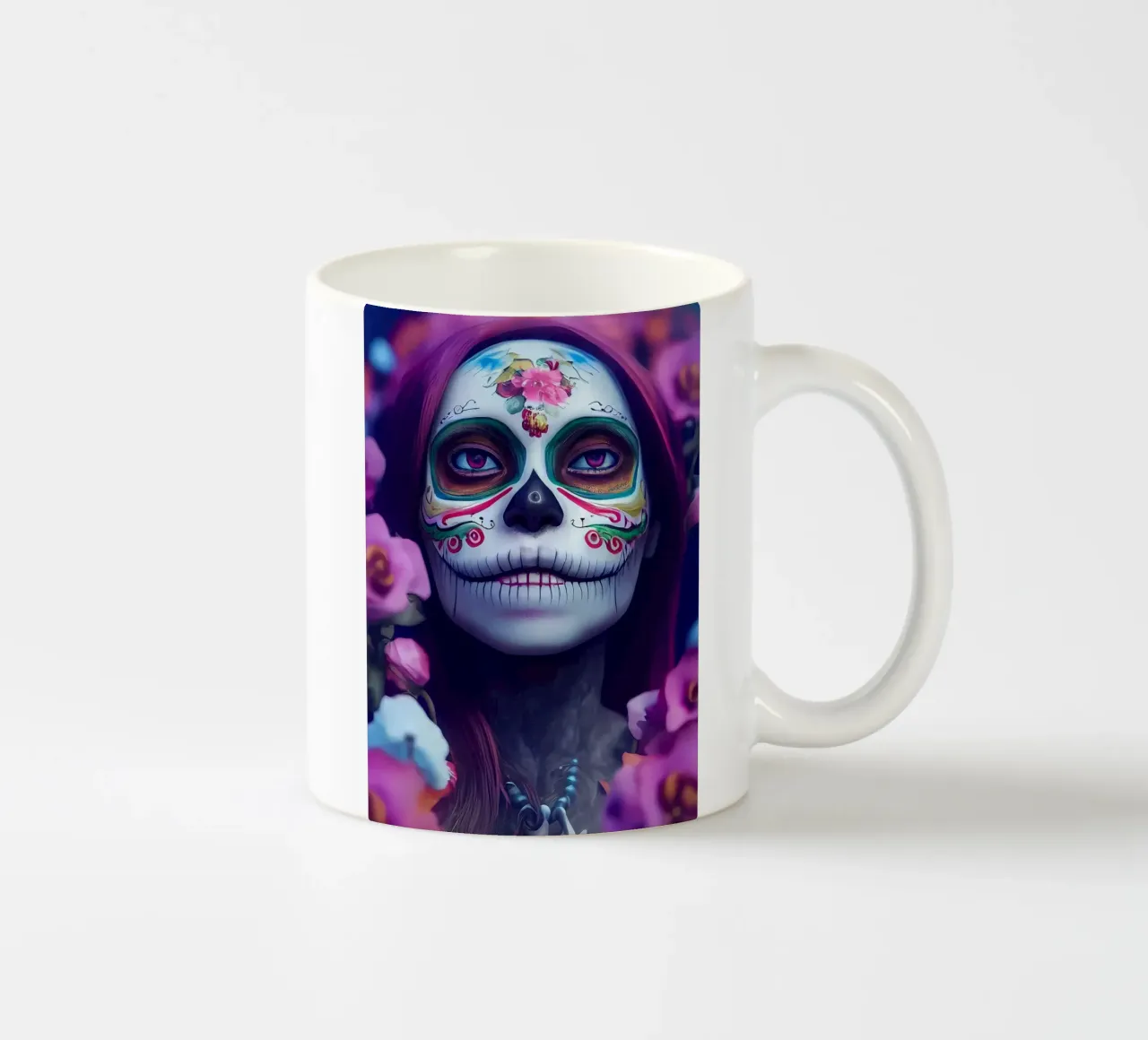 Regina dei teschi tazza in ceramica da Mikesell