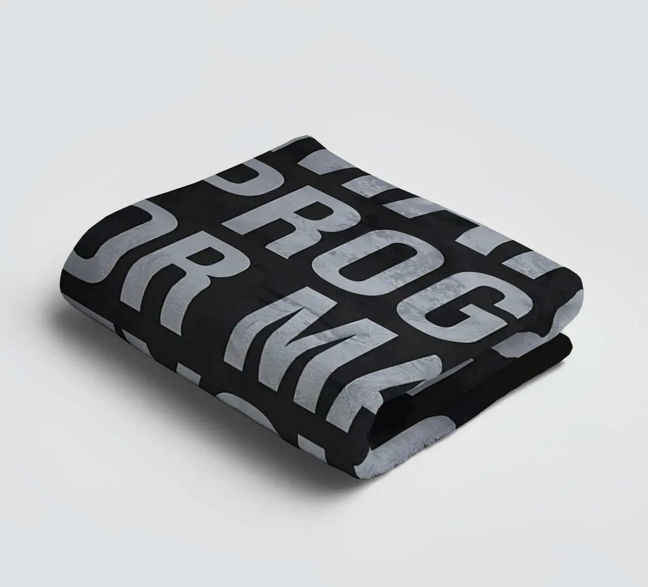 Vooruitgang of Excuses badhanddoek van Bassy
