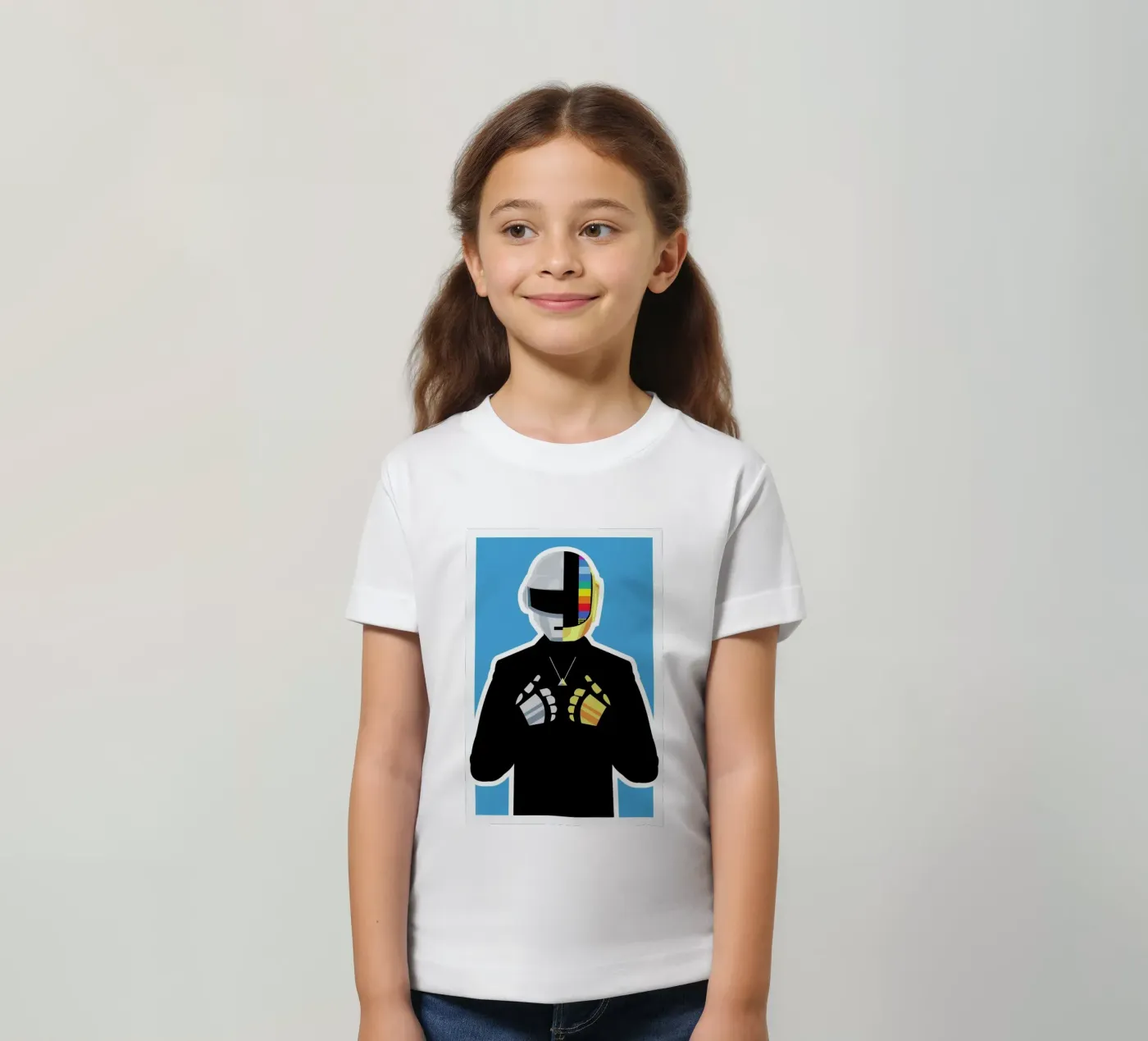 Daft Punk t-shirt bambini da Danny Haas