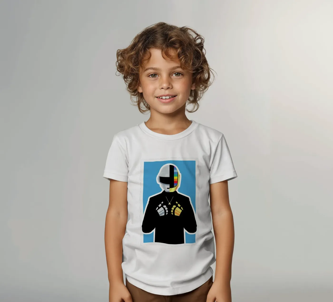 Daft Punk t-shirt bambini da Danny Haas