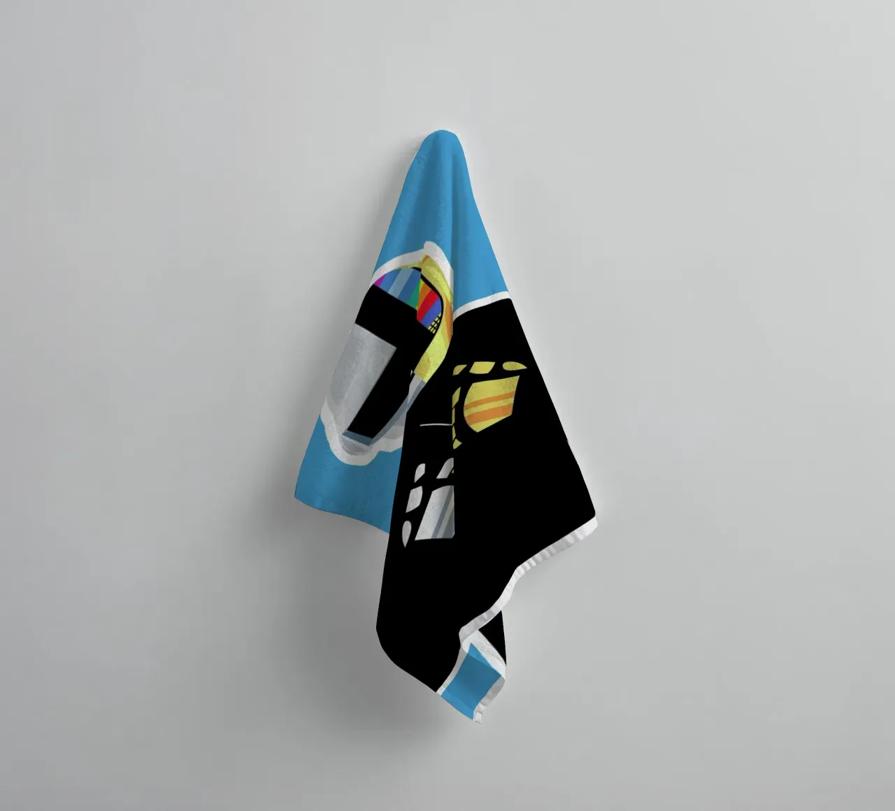 Daft Punk towel by Danny Haas