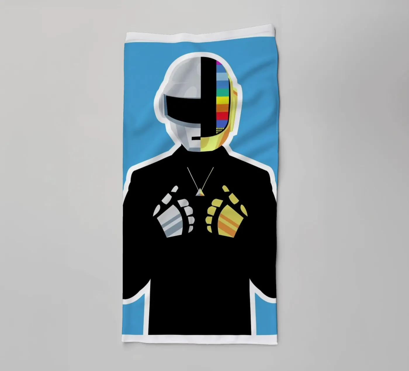 Daft Punk towel by Danny Haas