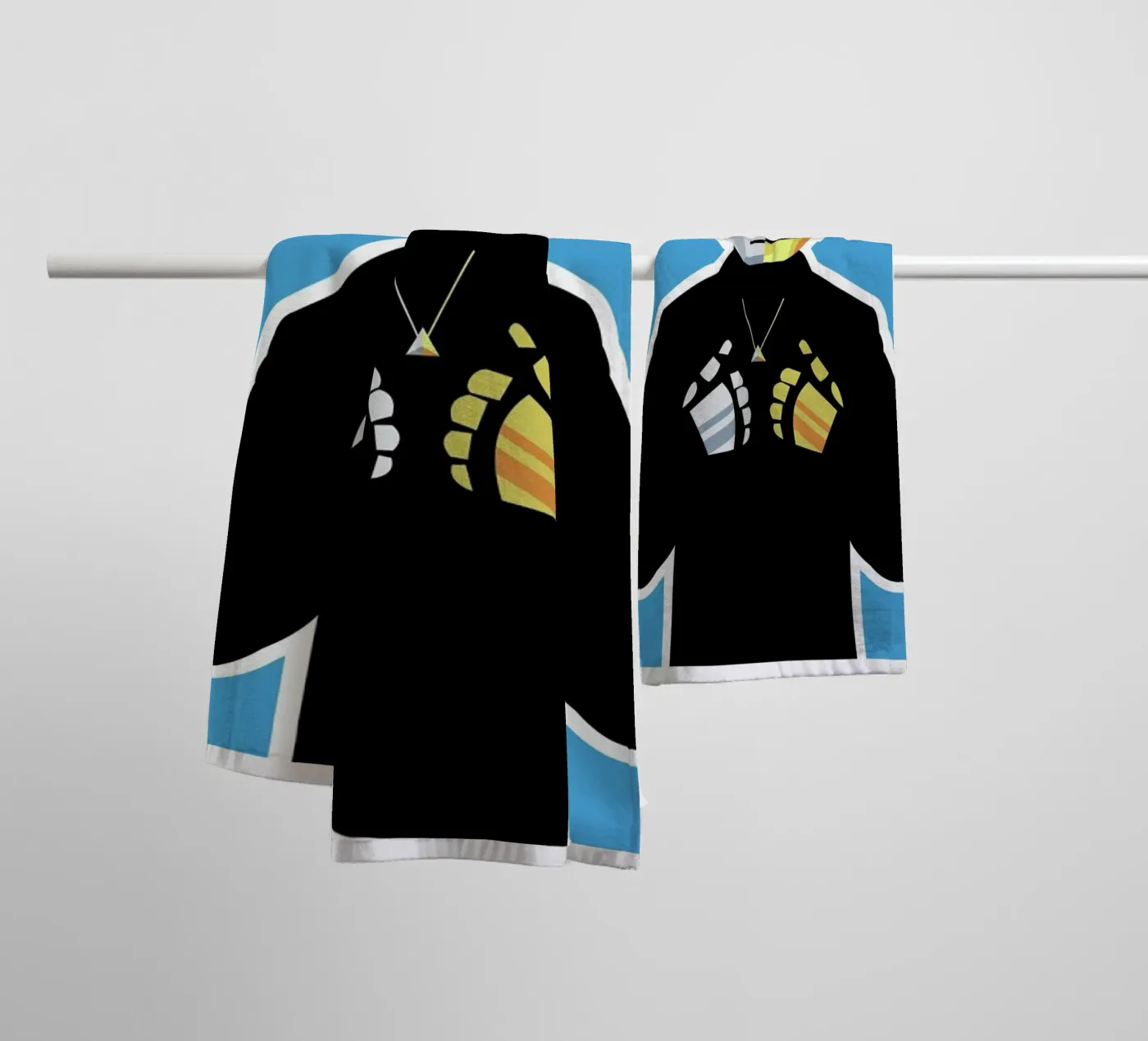 Daft Punk towel by Danny Haas