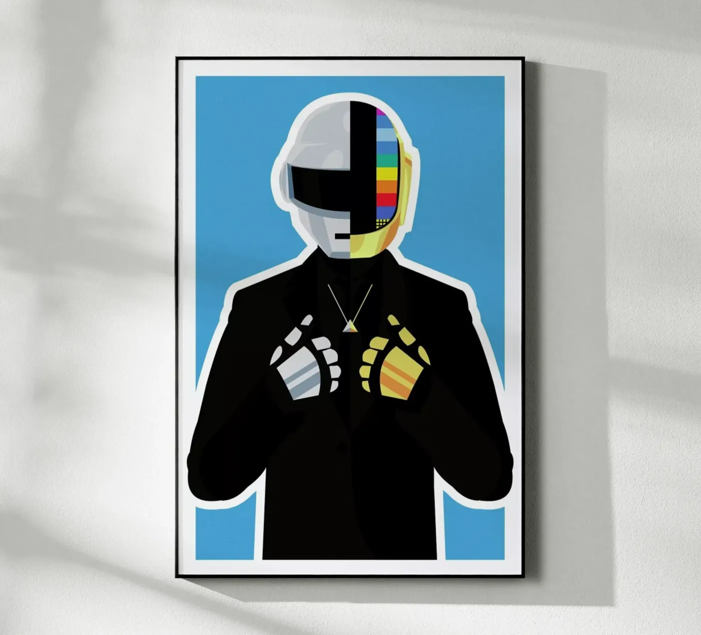 Daft Punk Acryl-Glas von Danny Haas