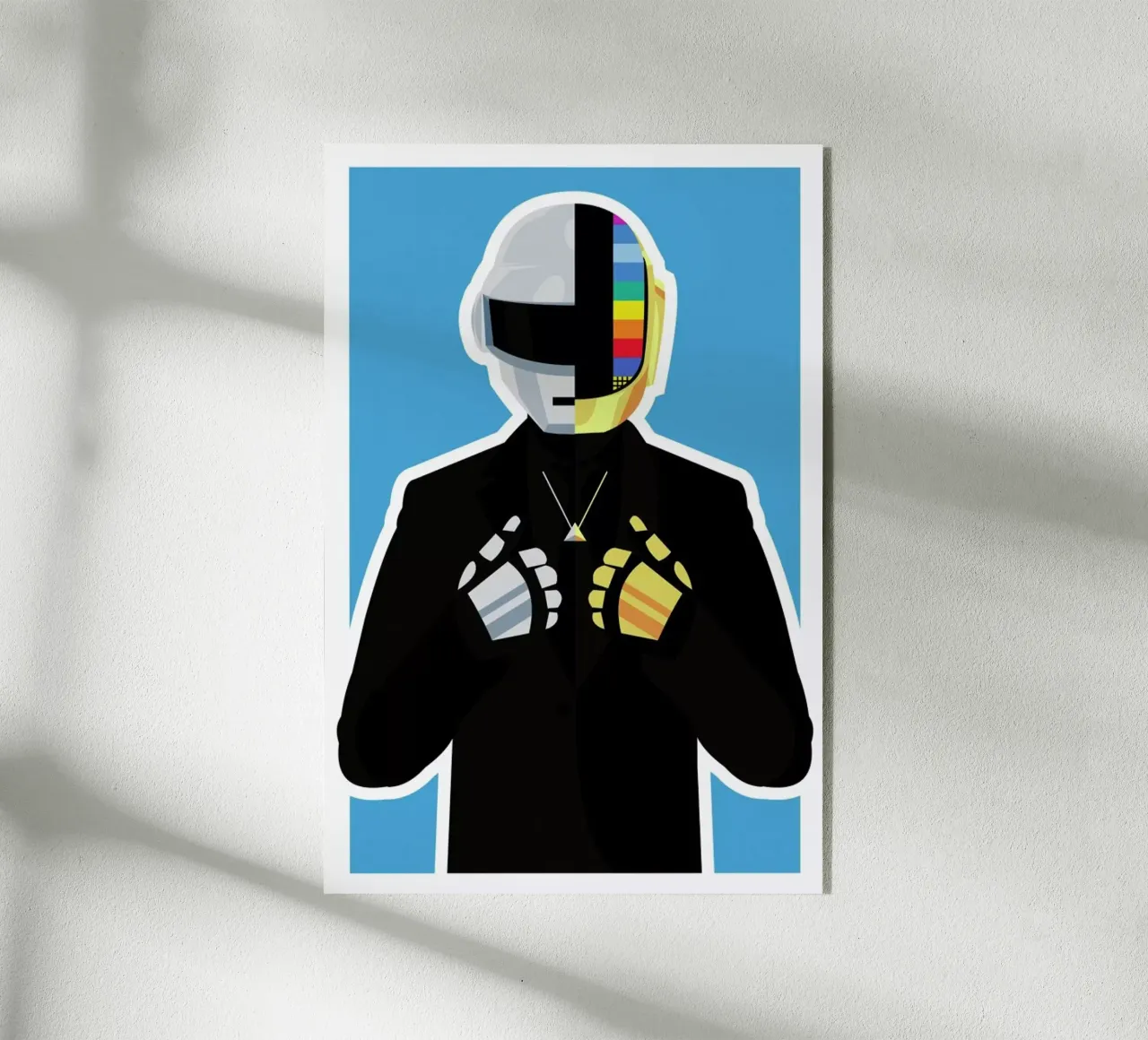 Daft Punk plexiglass da Danny Haas