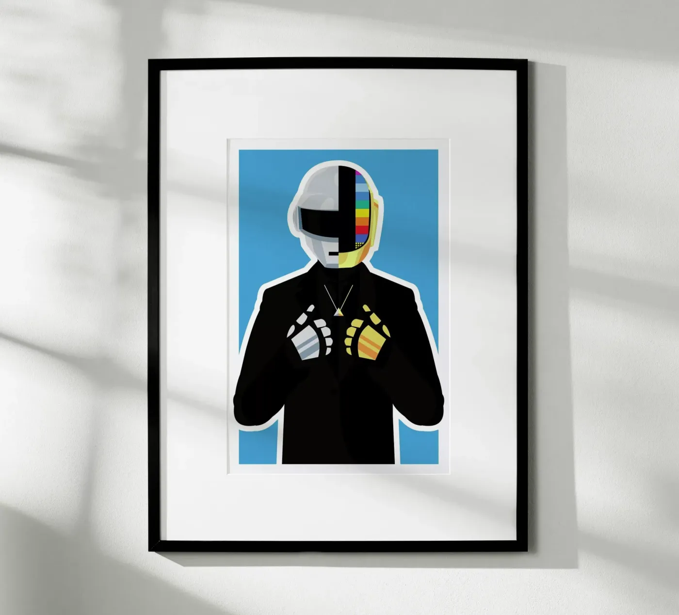 Daft Punk poster da Danny Haas