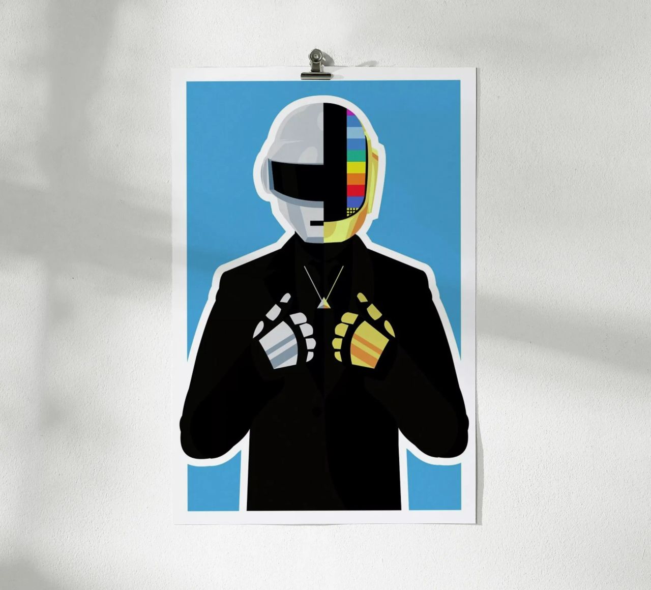Daft Punk poster de Danny Haas