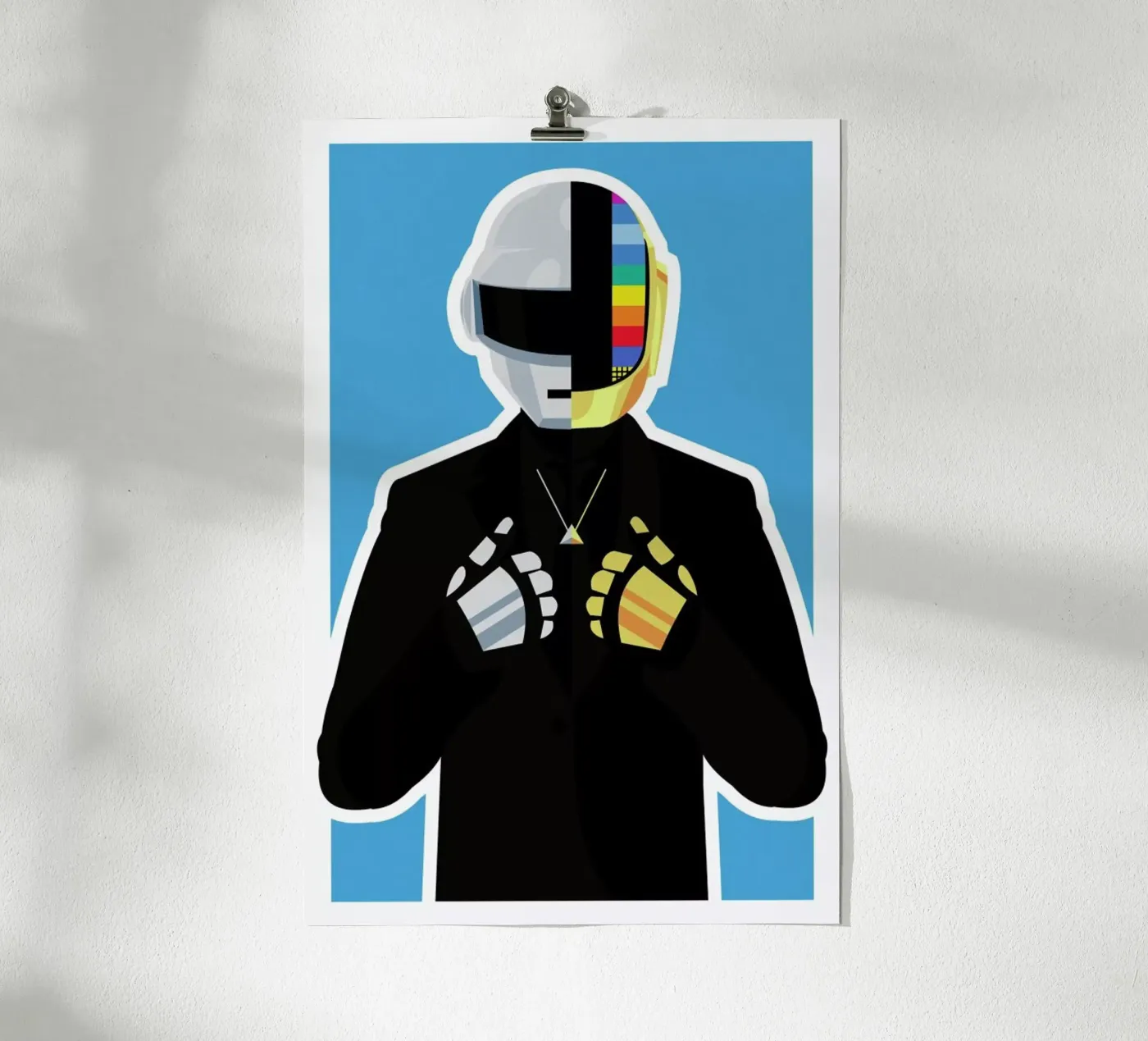 Daft Punk Poster von Danny Haas