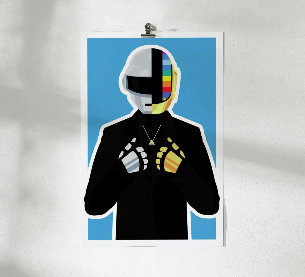 Daft Punk poster da Danny Haas