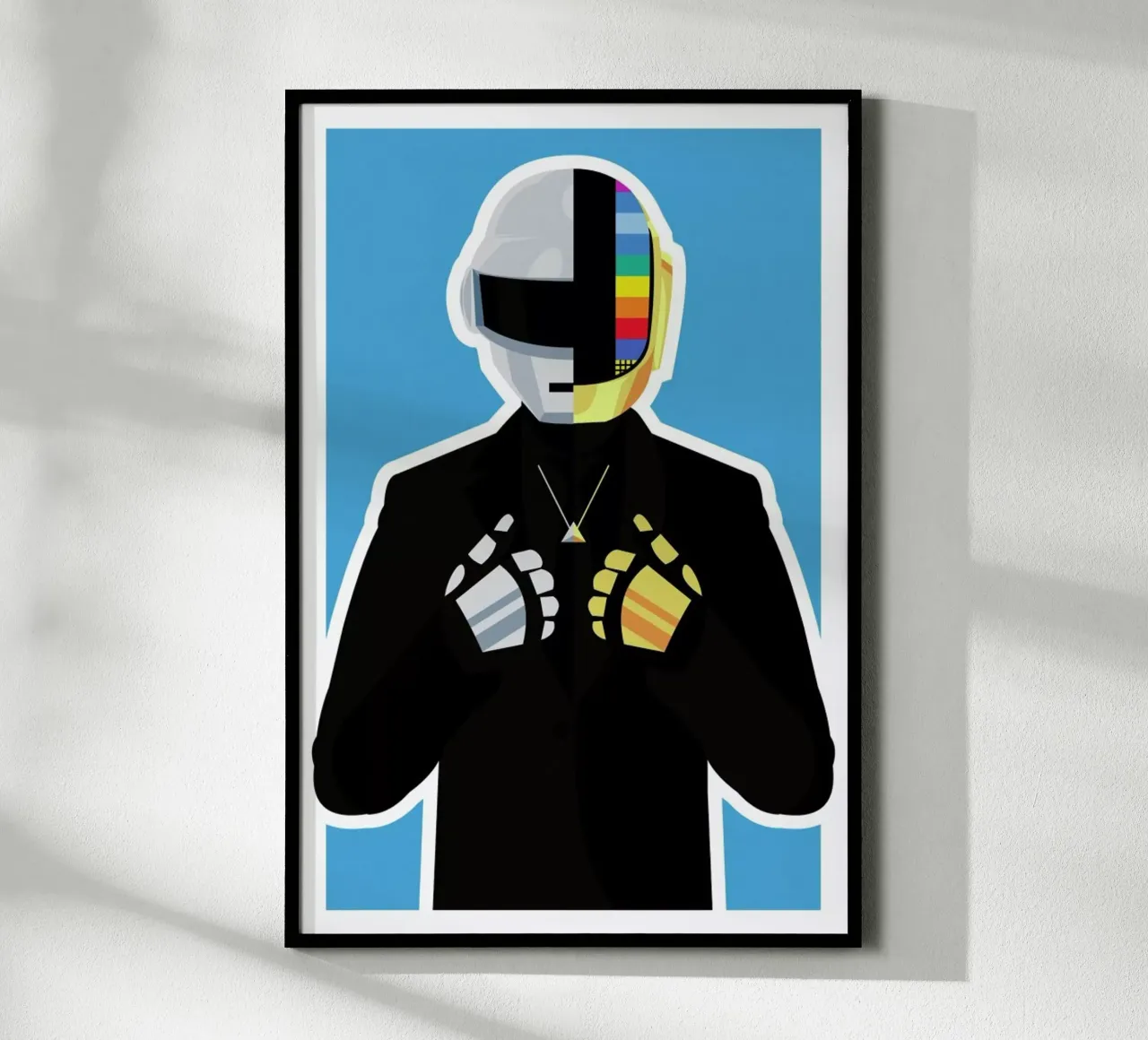 Daft Punk poster da Danny Haas
