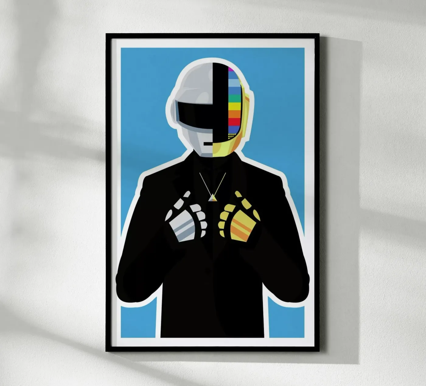 Daft Punk Poster von Danny Haas