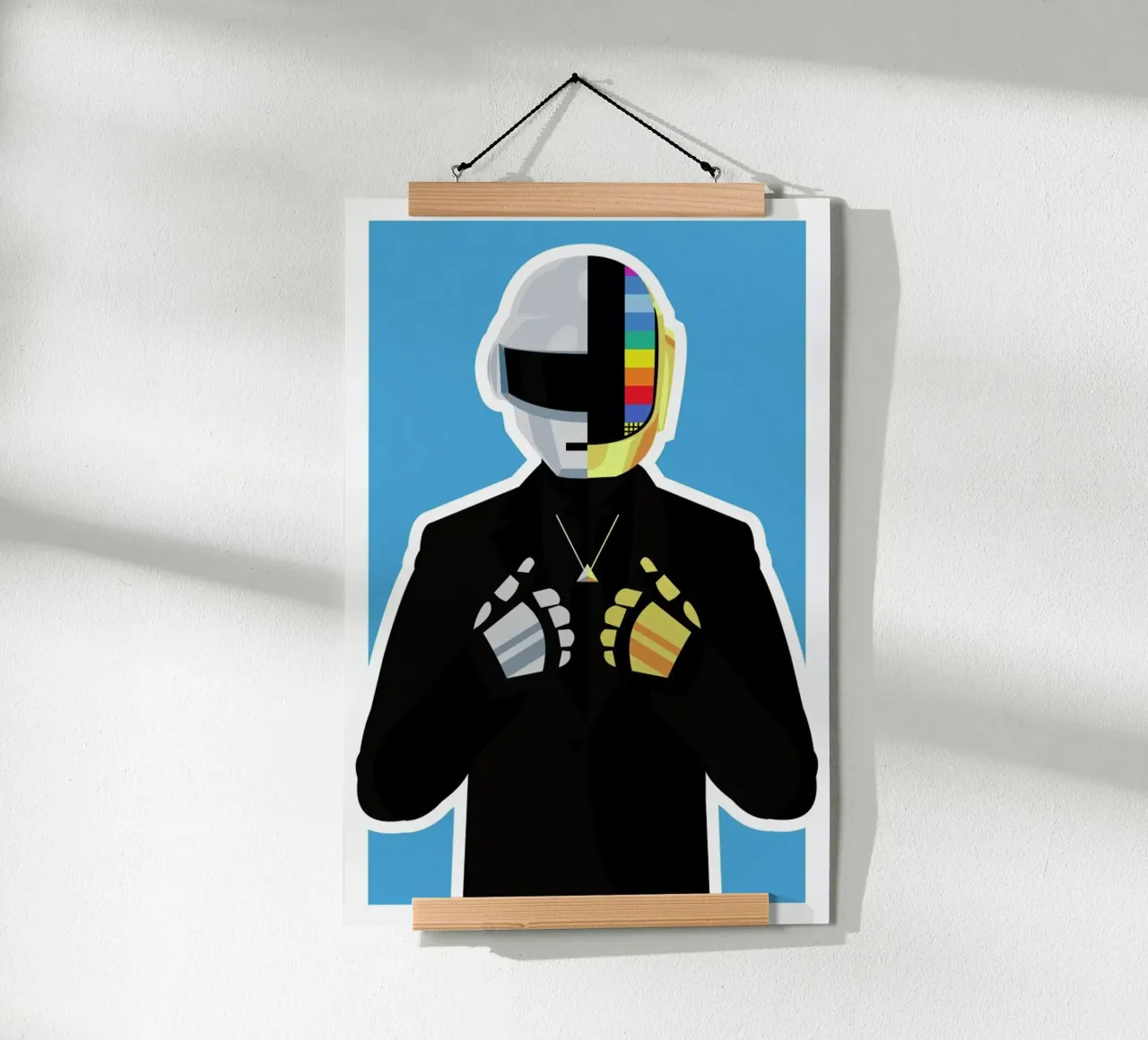 Daft Punk poster da Danny Haas