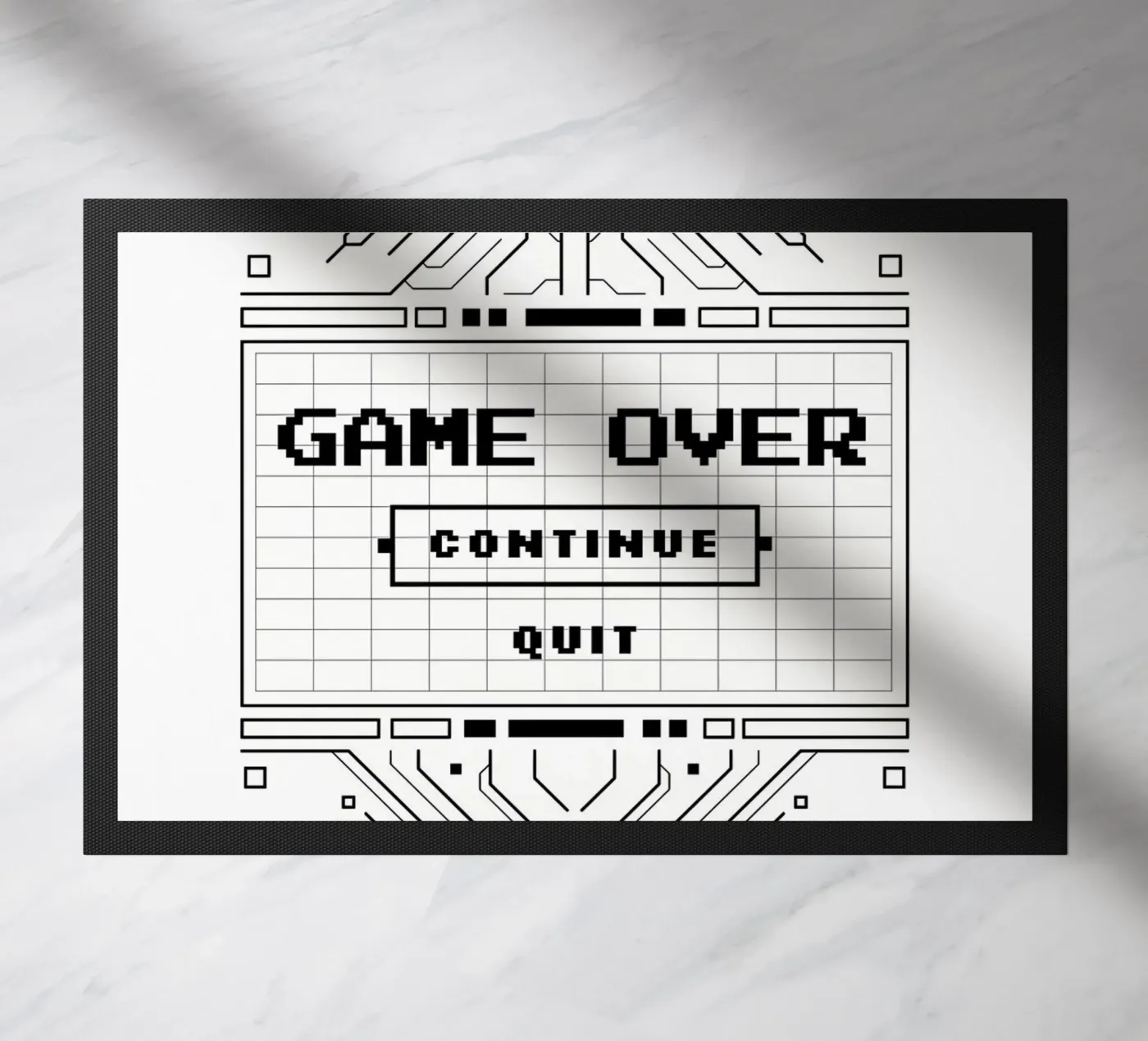 Game over deurmat van Delaplane