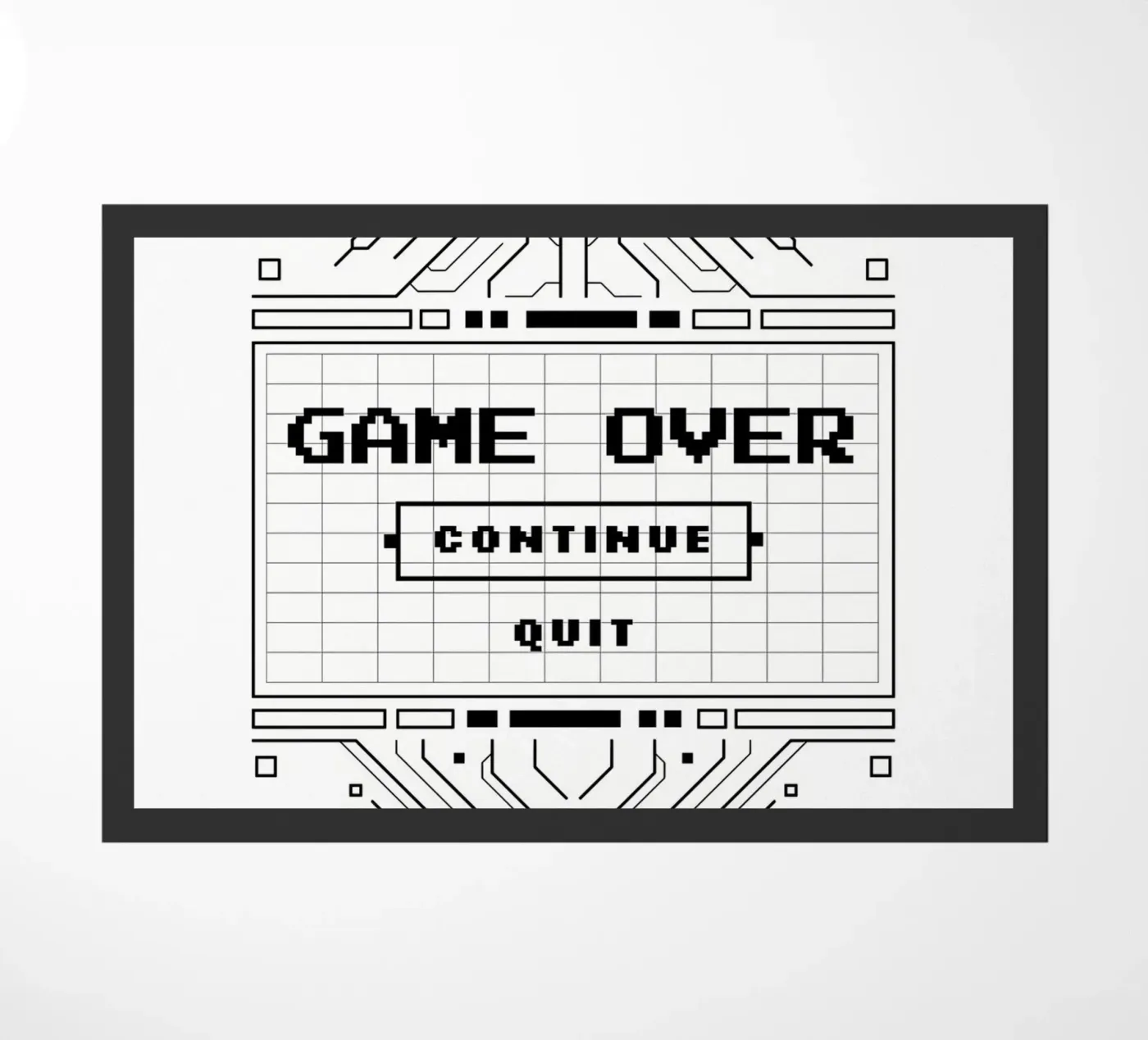 Game over deurmat van Delaplane