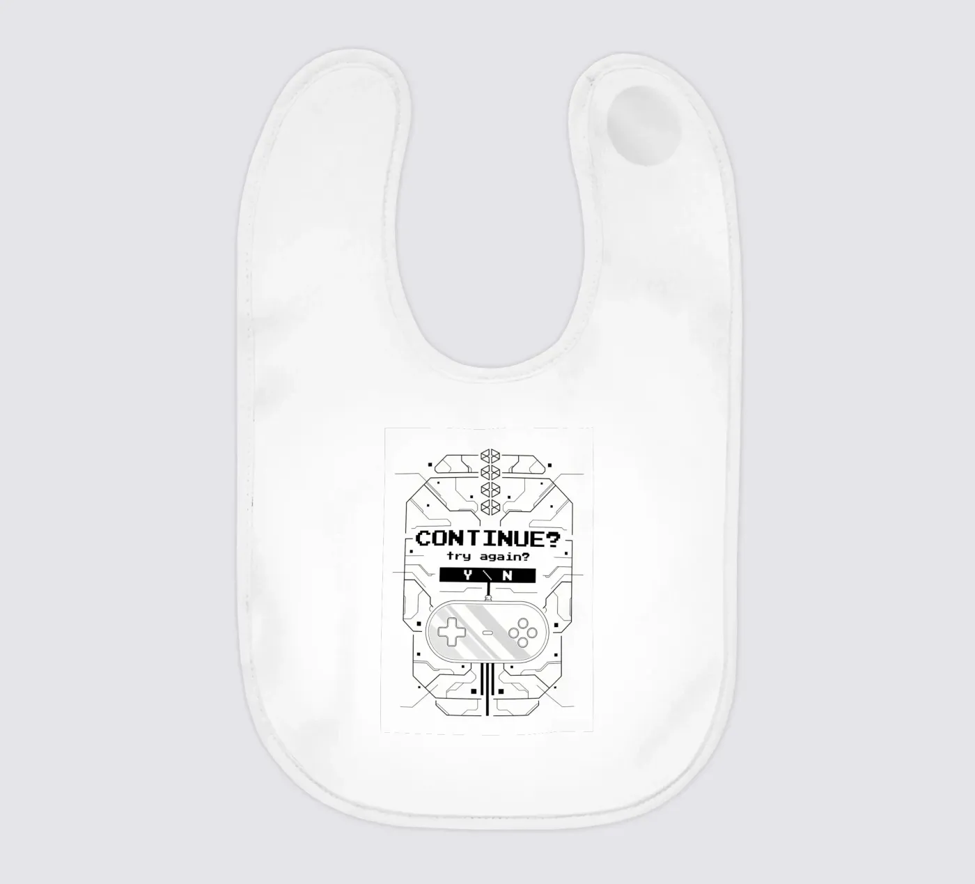 Game Over bavaglino da Delaplane