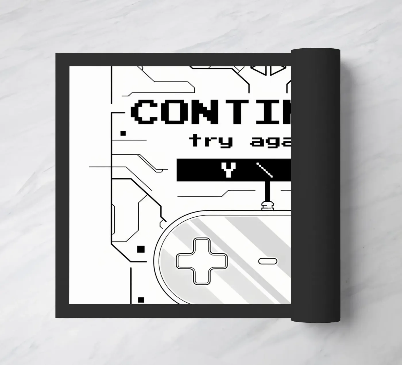 Game Over doormat by Delaplane