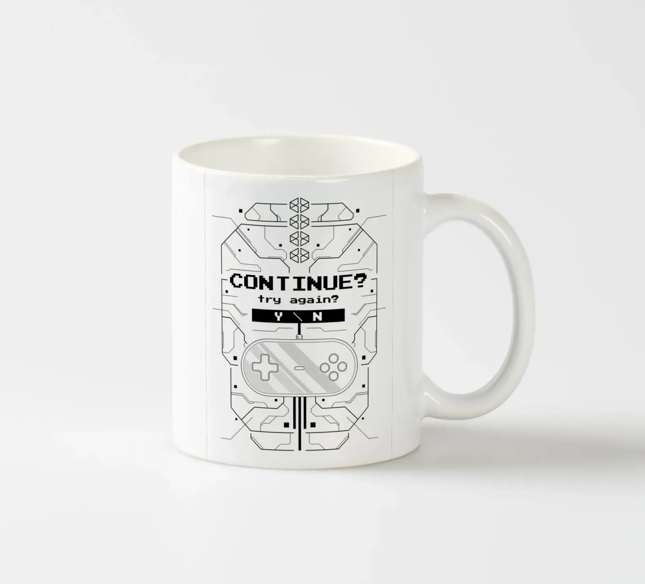 Spiel vorbei Keramik Tasse von Delaplane