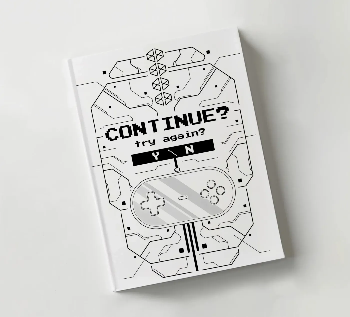 Game Over notebook by Delaplane