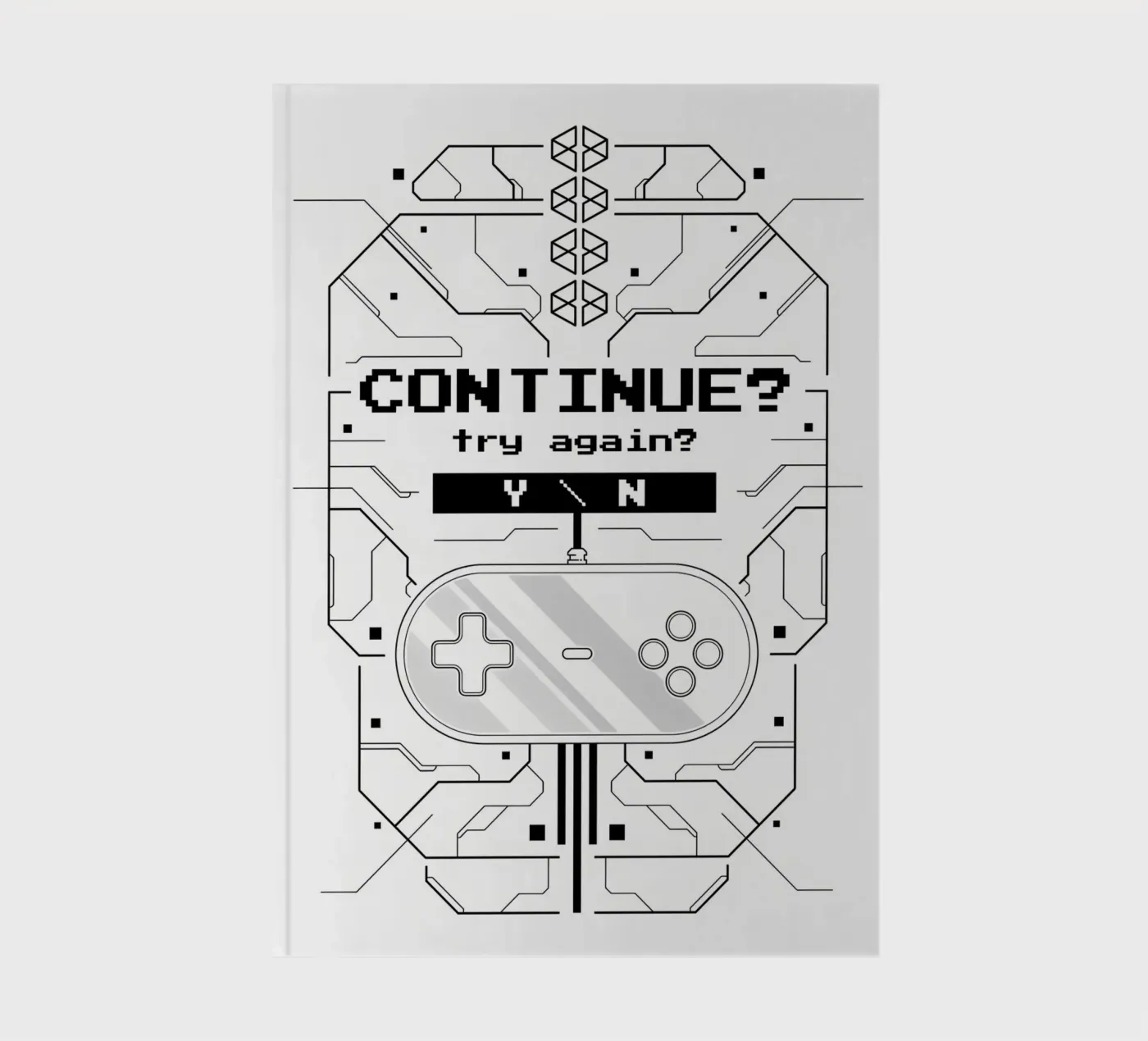 Game Over notebook by Delaplane
