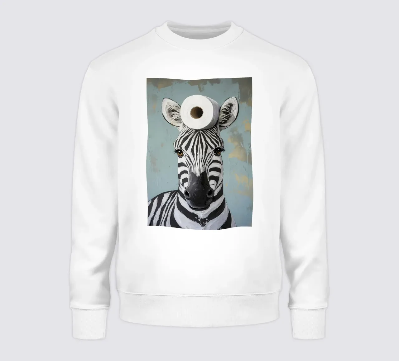 Zebra con carta igienica felpa da Ginnery