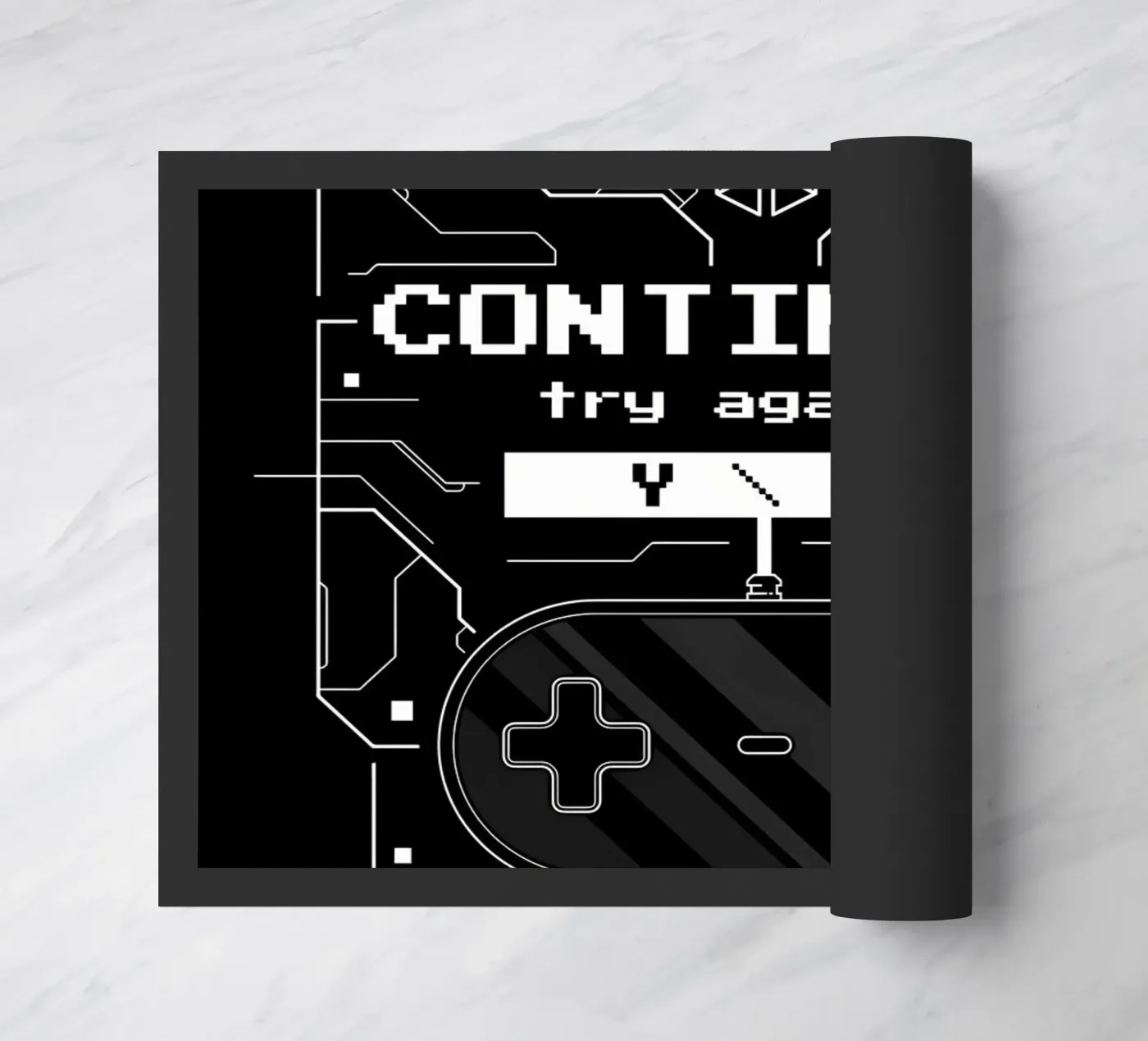 Game Over doormat by Delaplane