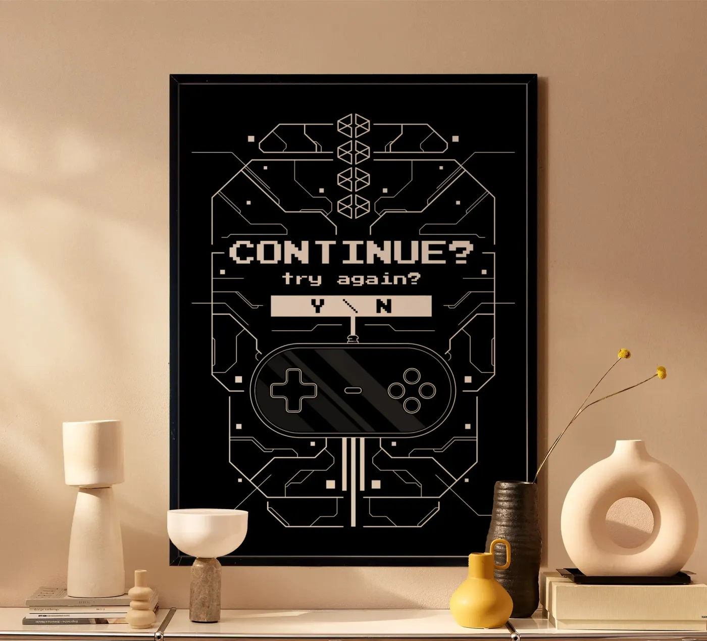 Spiel vorbei Poster von Delaplane