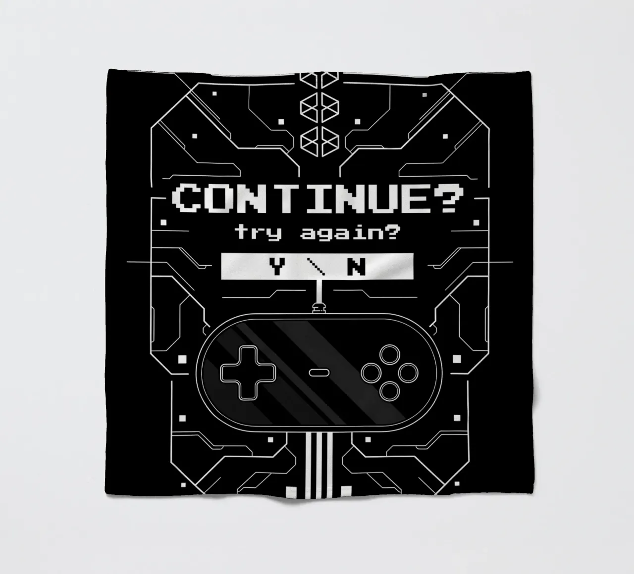 Game Over coperta in pile da Delaplane