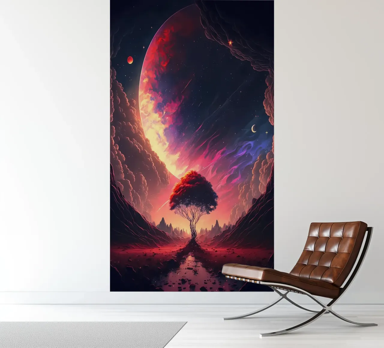 Galaxy Landscape photo wallpaper by Mikesell