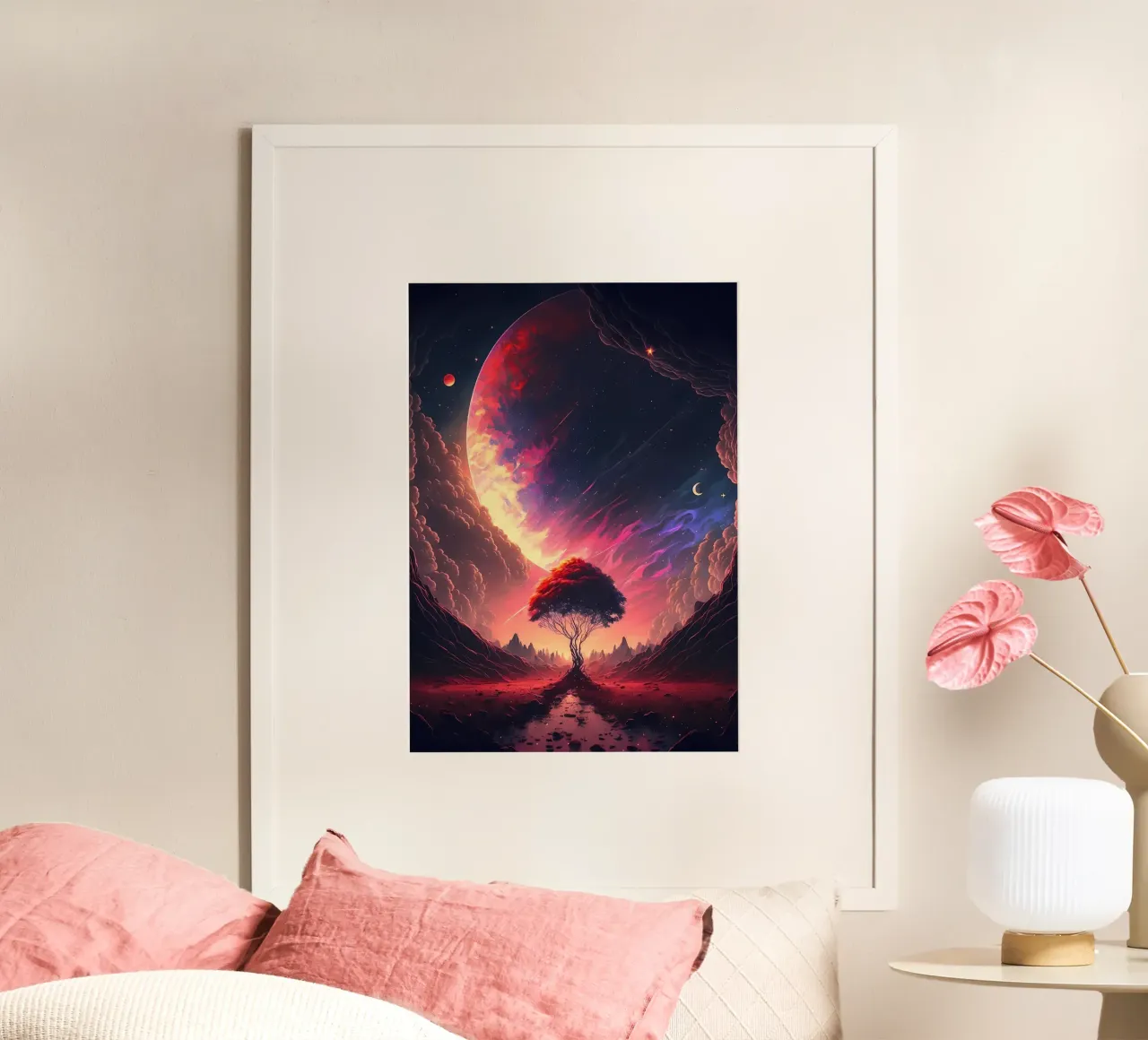 Paesaggio galattico poster da Mikesell