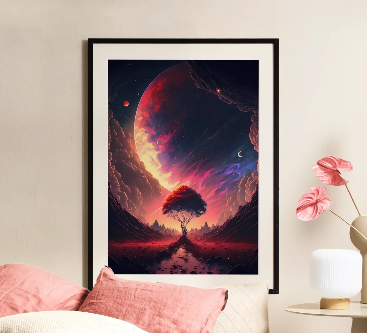 Paesaggio galattico poster da Mikesell