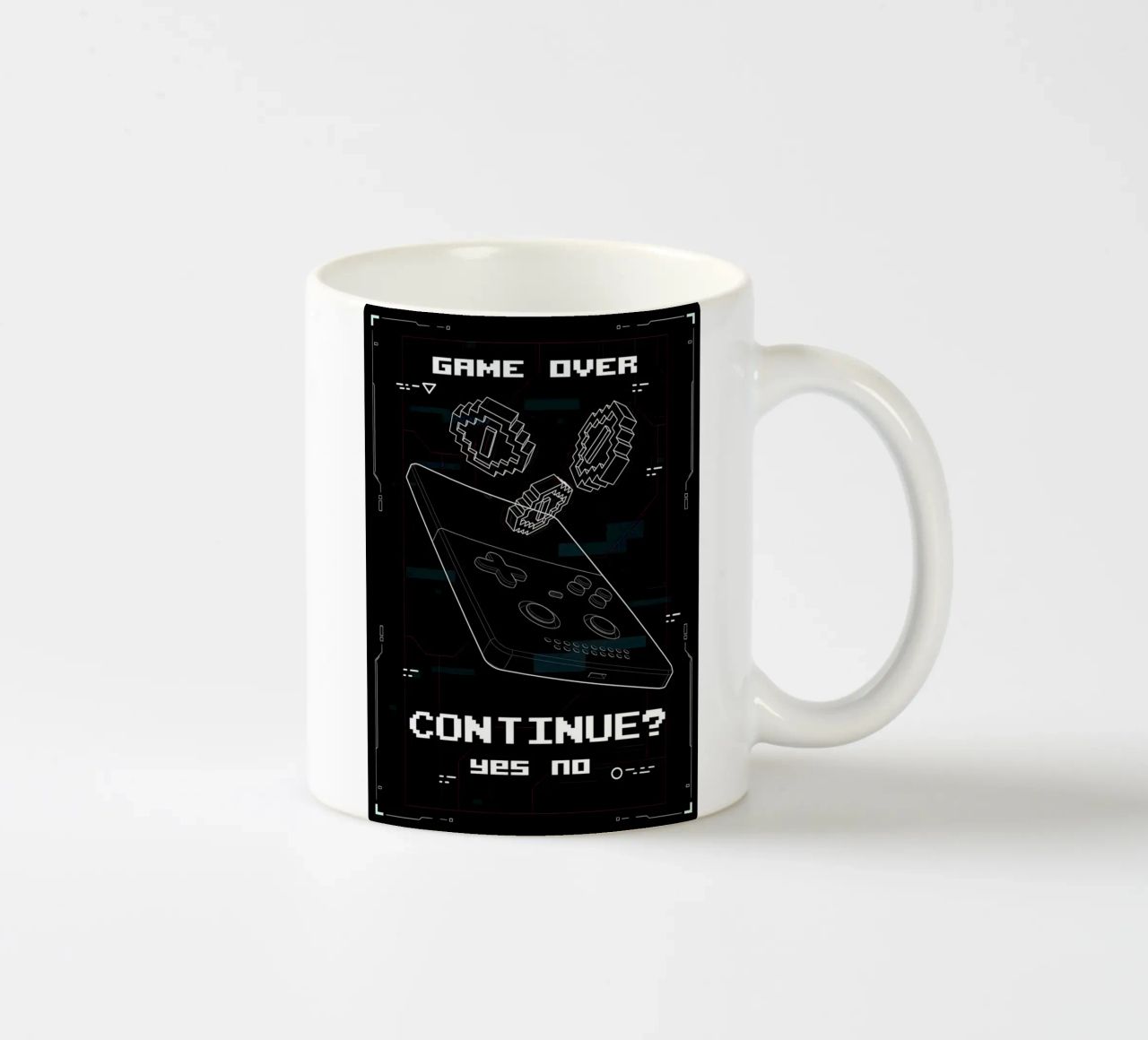 Game Over tazza in ceramica da Delaplane