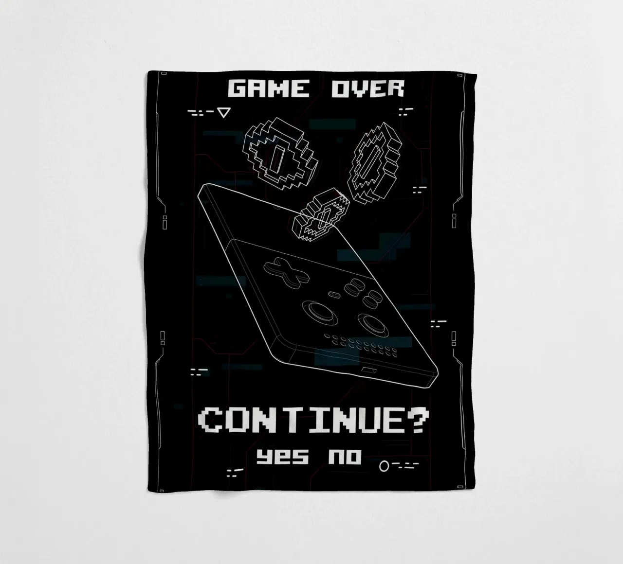 Game Over coperta in pile da Delaplane