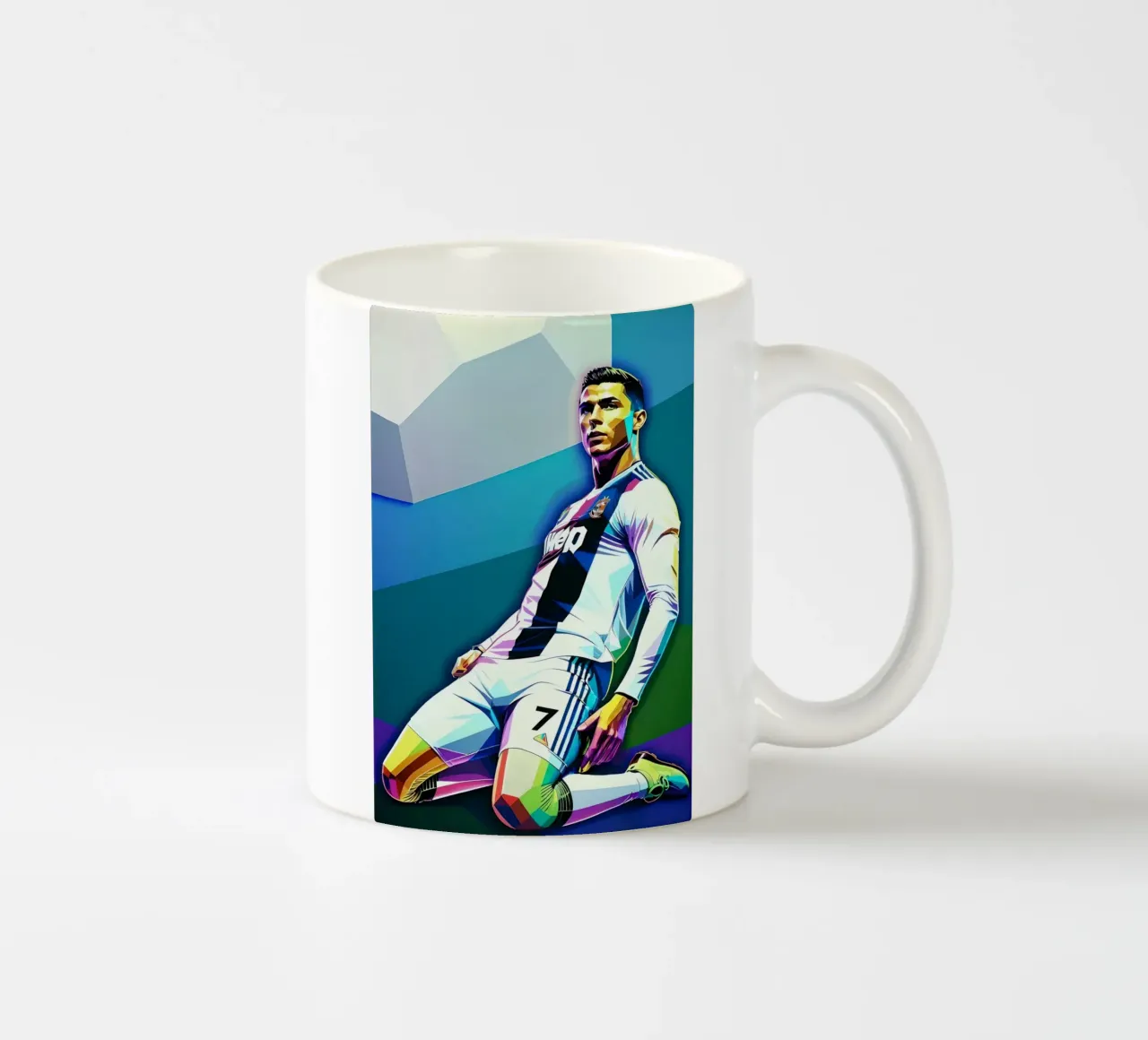 Ronaldo in ginocchio tazza in ceramica da BONANZA