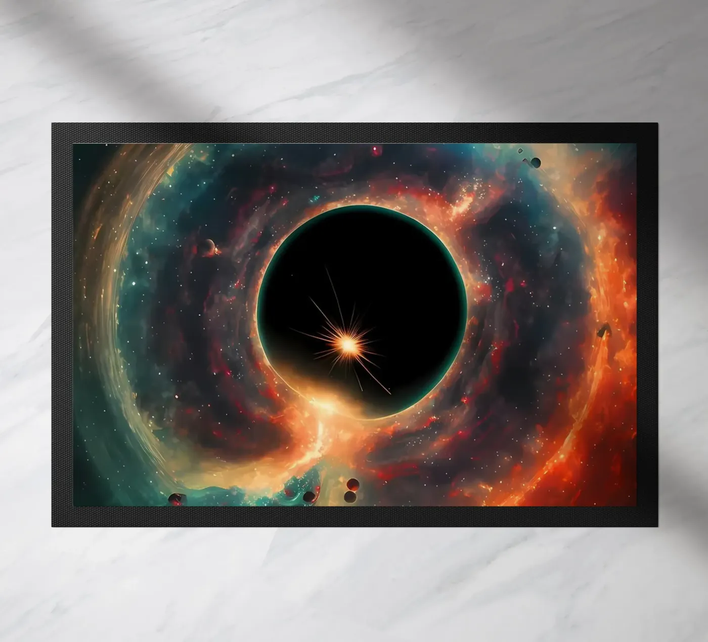 Galaxy Landscape doormat by Mikesell