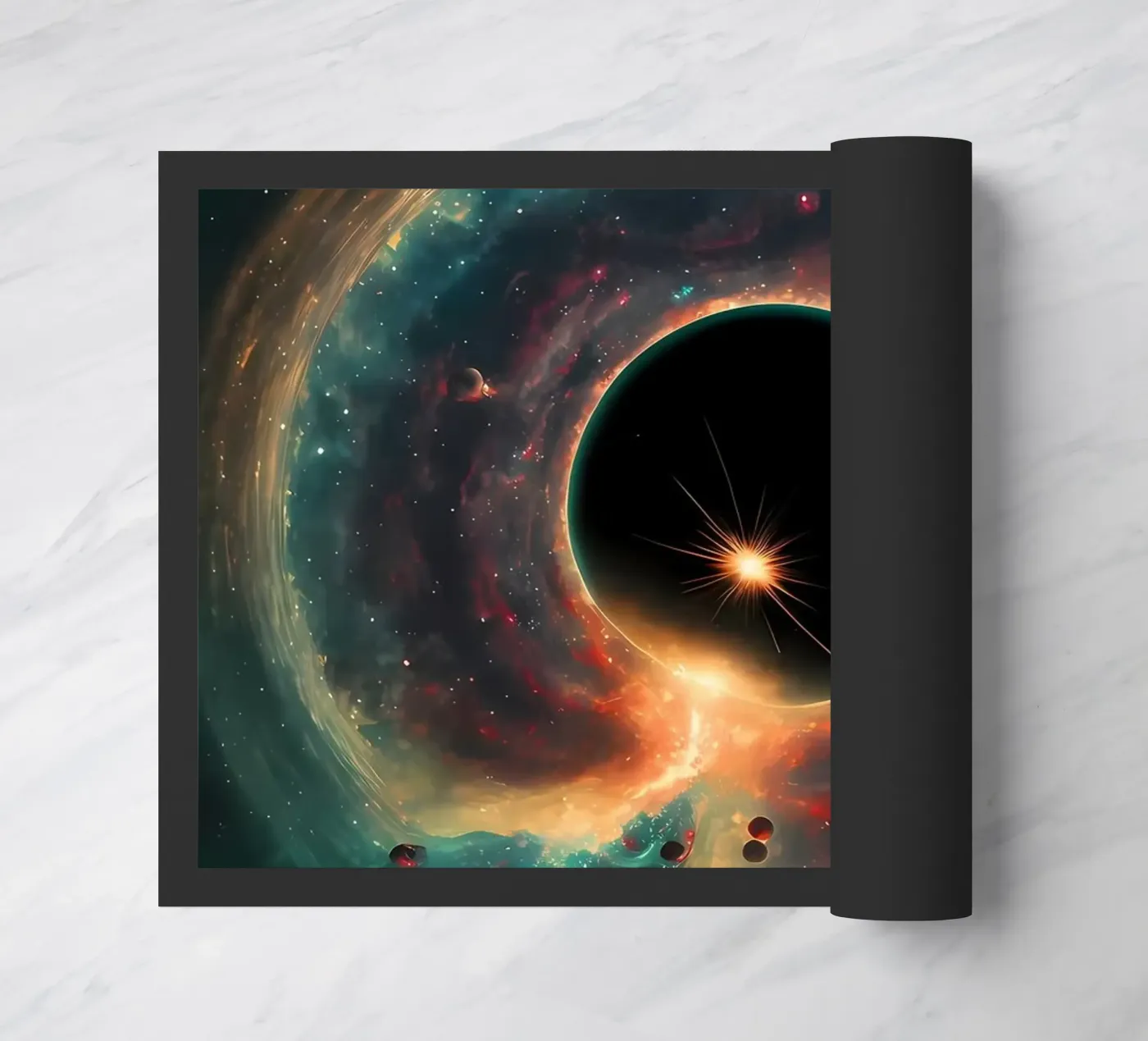 Galaxy Landscape doormat by Mikesell