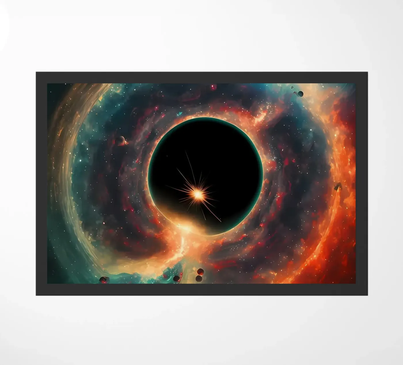 Galaxy Landscape doormat by Mikesell