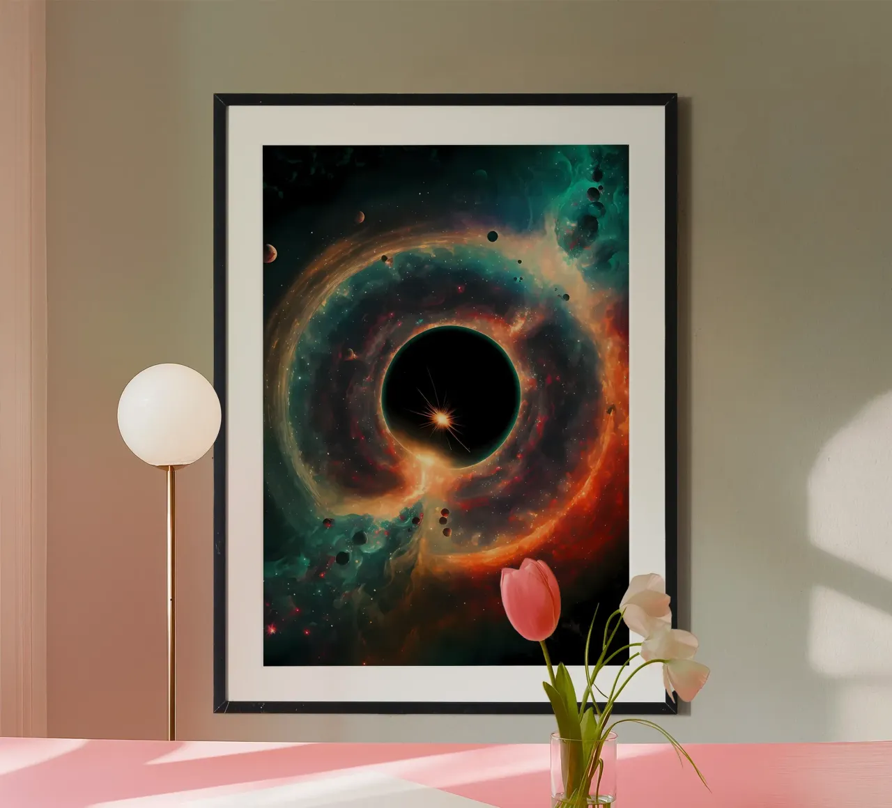Paesaggio galattico carta hahnemühle da Mikesell