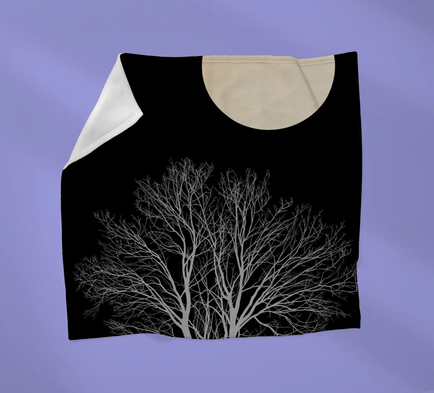 Midnight Lovers Fleecedecke von Kubistika