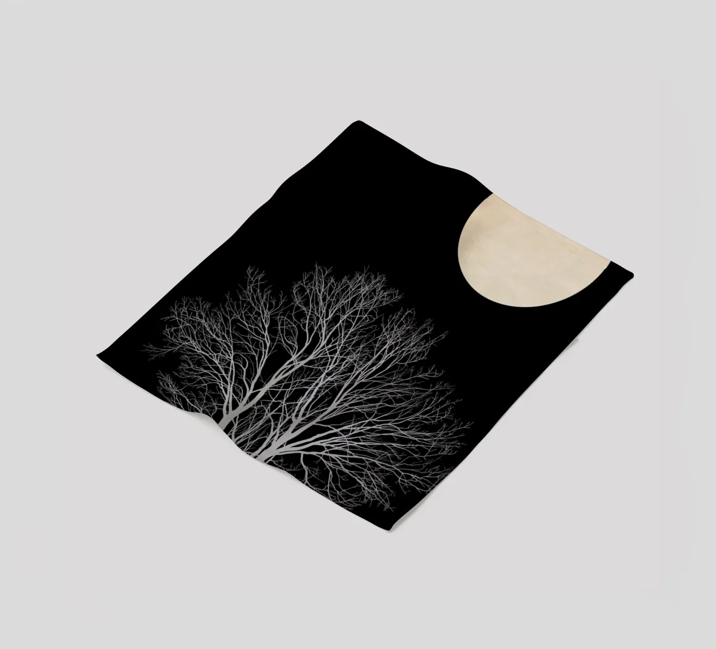Midnight Lovers Fleecedecke von Kubistika