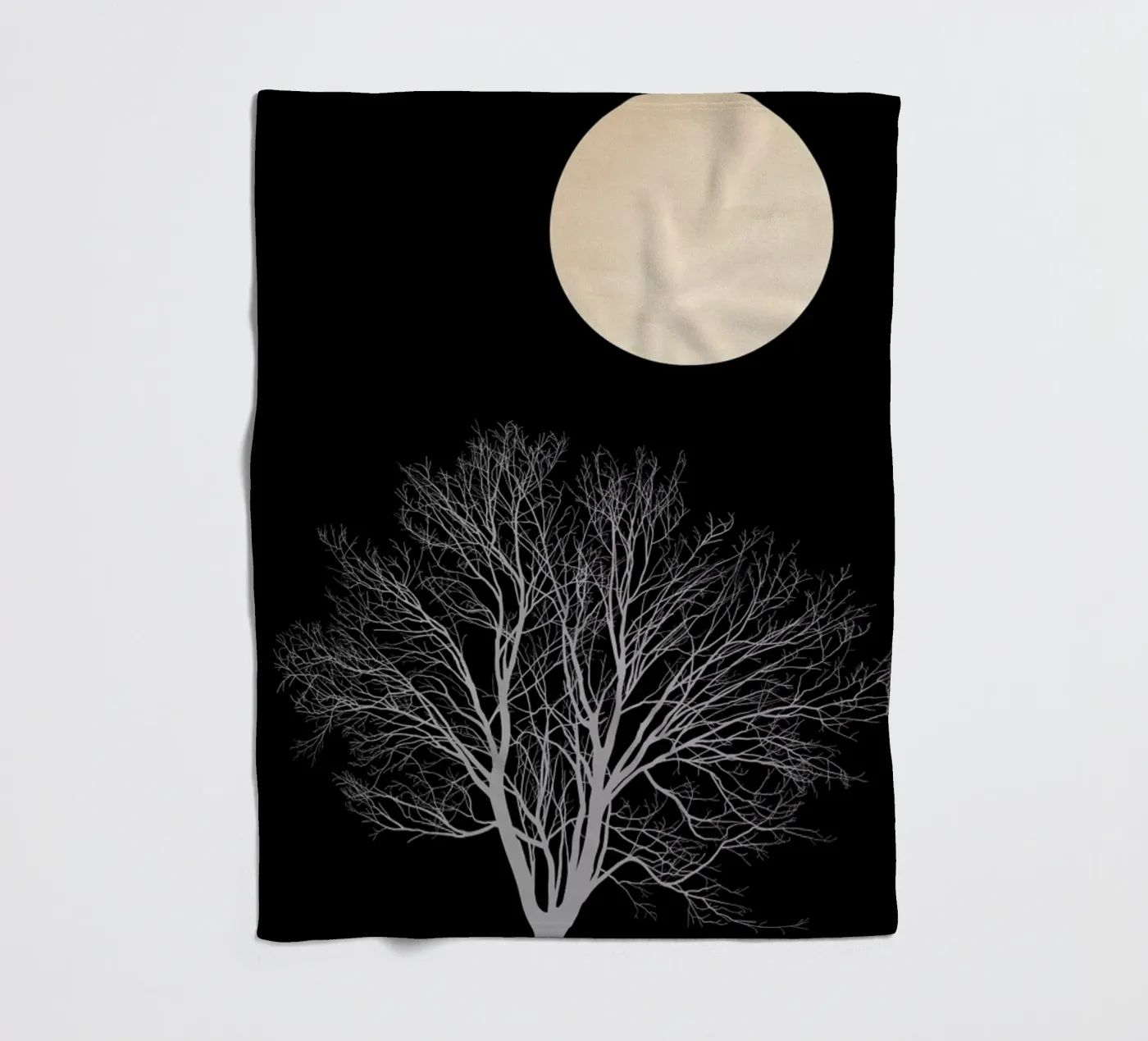 Midnight Lovers Fleecedecke von Kubistika