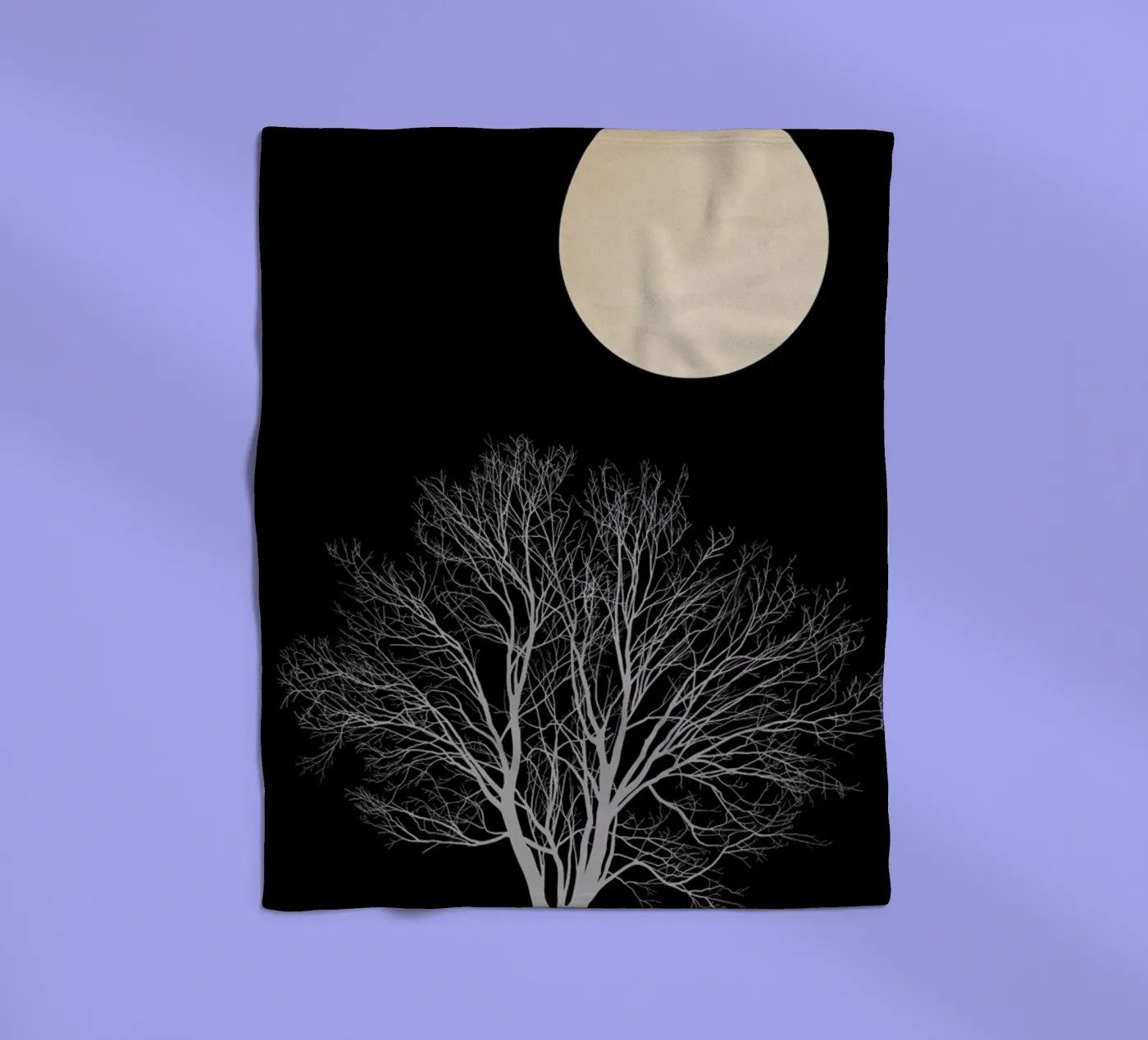 Midnight Lovers Fleecedecke von Kubistika