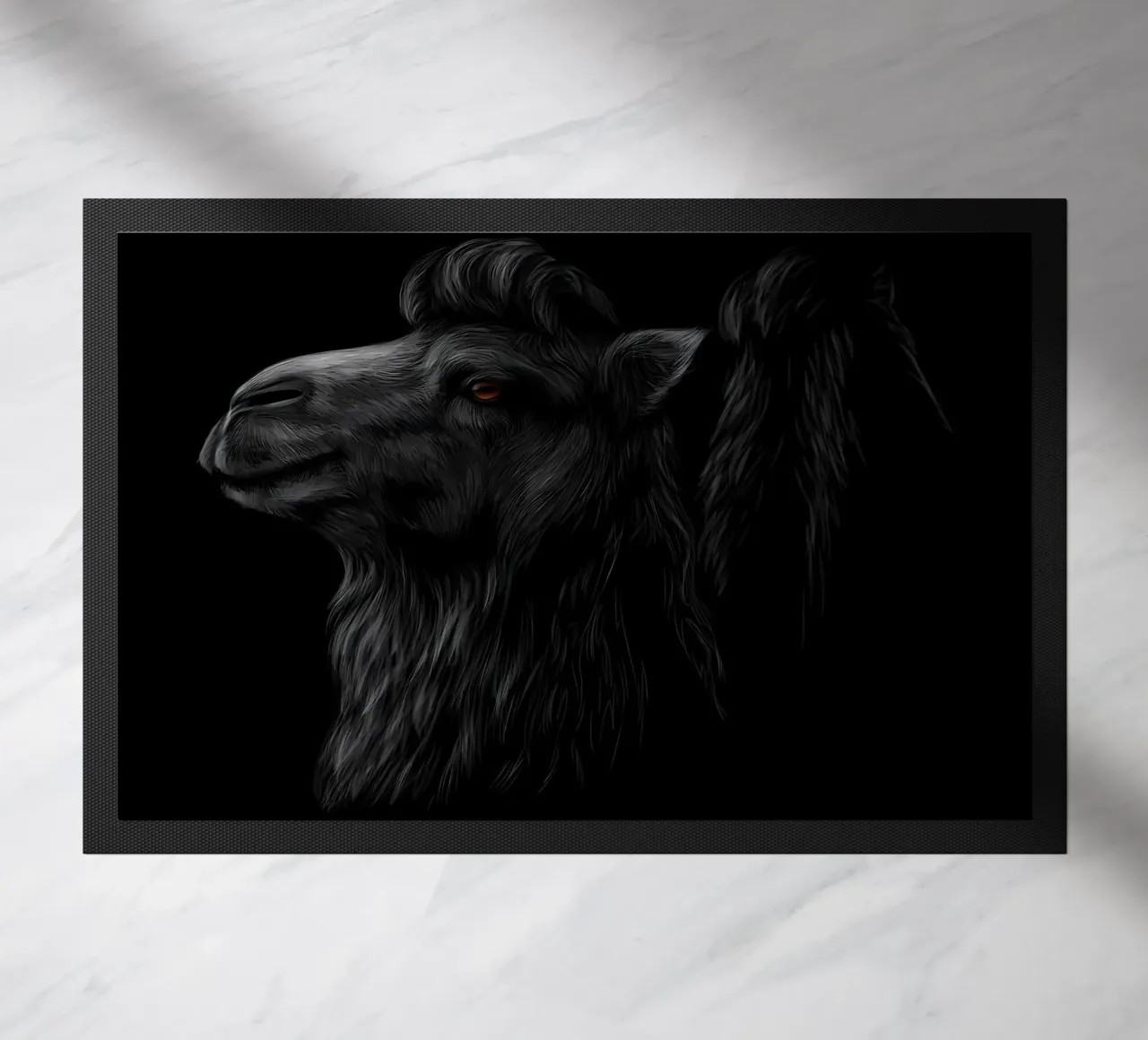 Camel doormat by Delaplane