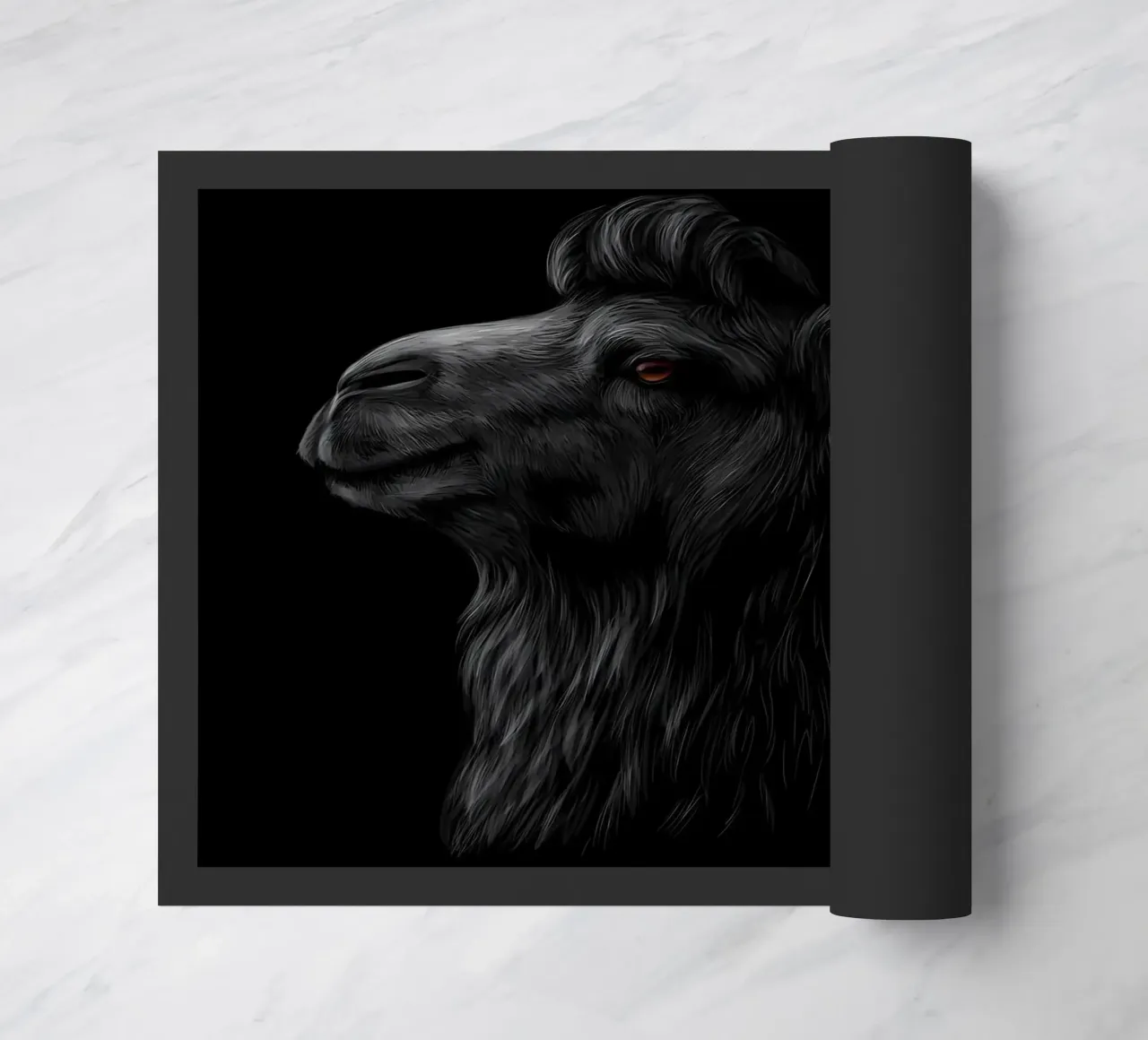 Camel doormat by Delaplane